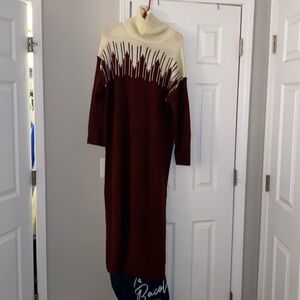 Sweater dress, XL (never worn)